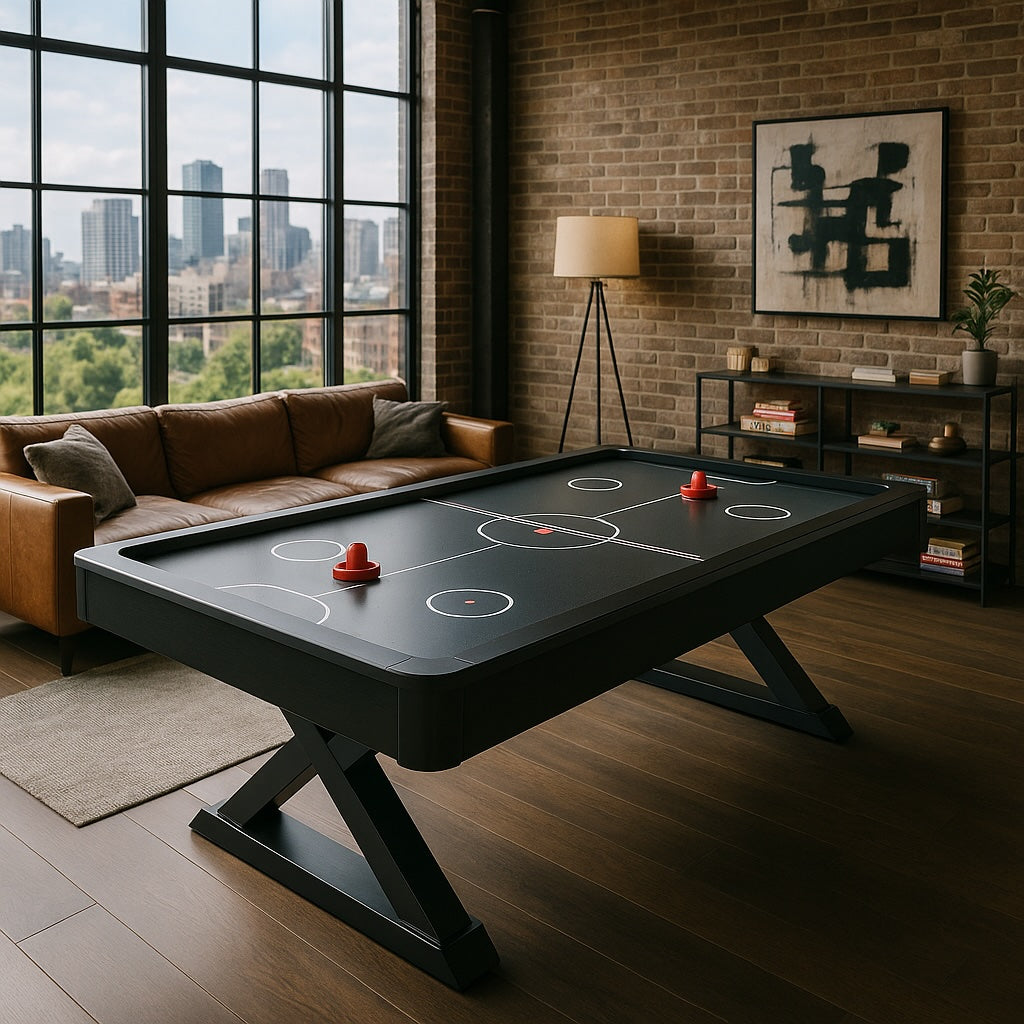 The Solstice Pro Air Hockey Table